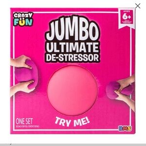 Viral Squishy Jumbo Ultimate De-Stressor - Pink TikTok